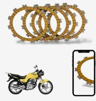 DISCO EMBREAGEM YES125/INTRUDER125